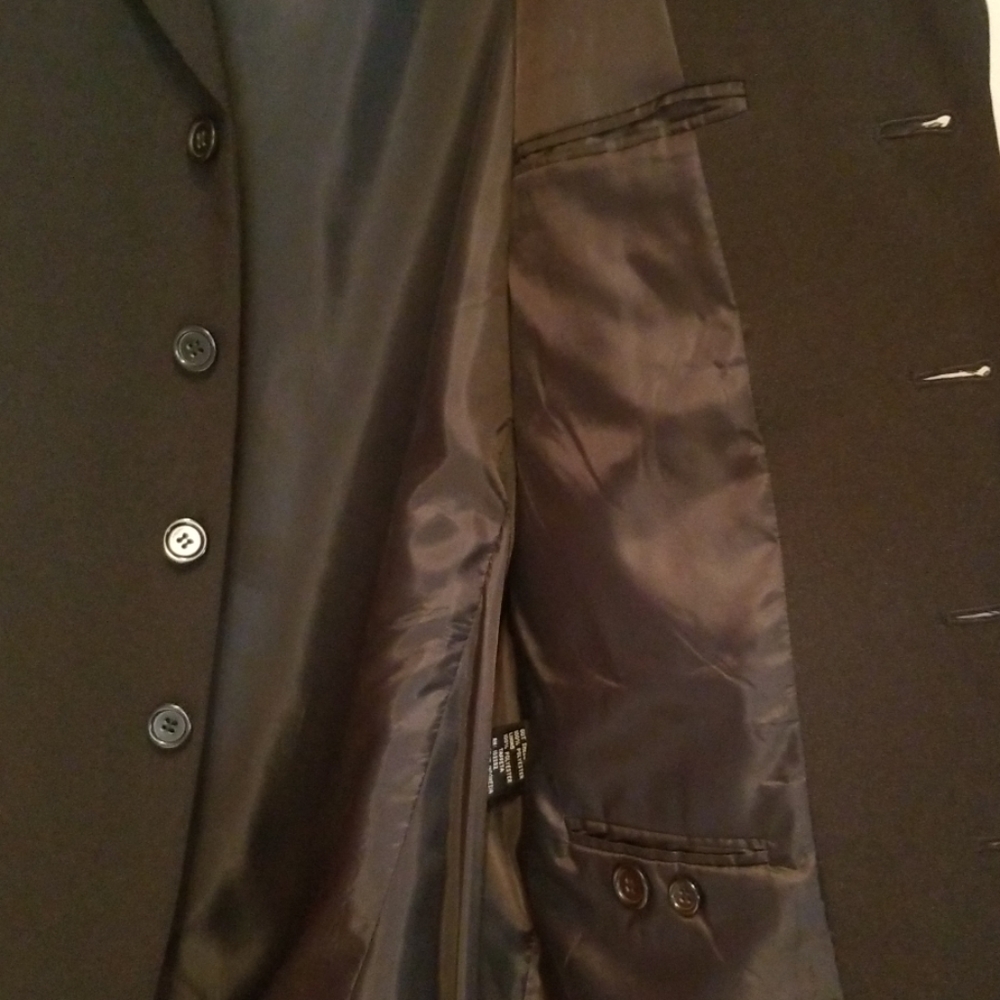Men's black suit blazer/jacket - Picture 4 of 6